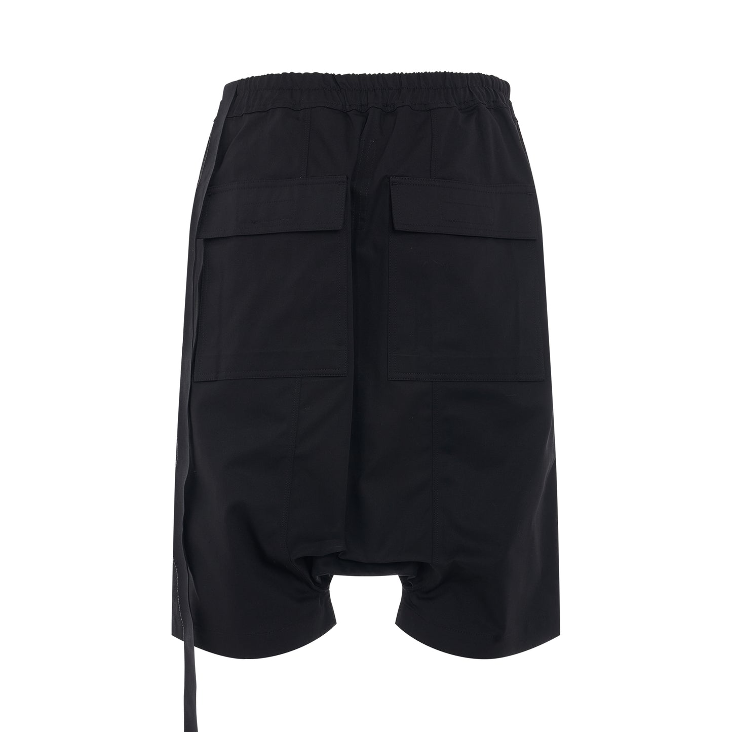 DRKSHDW Drawstring Pods Woven Pants in Black