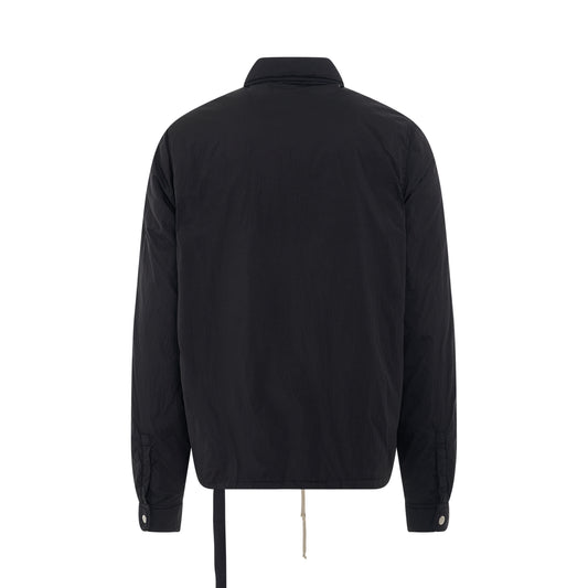 DRKSHDW Snapfront Woven Jacket in Black