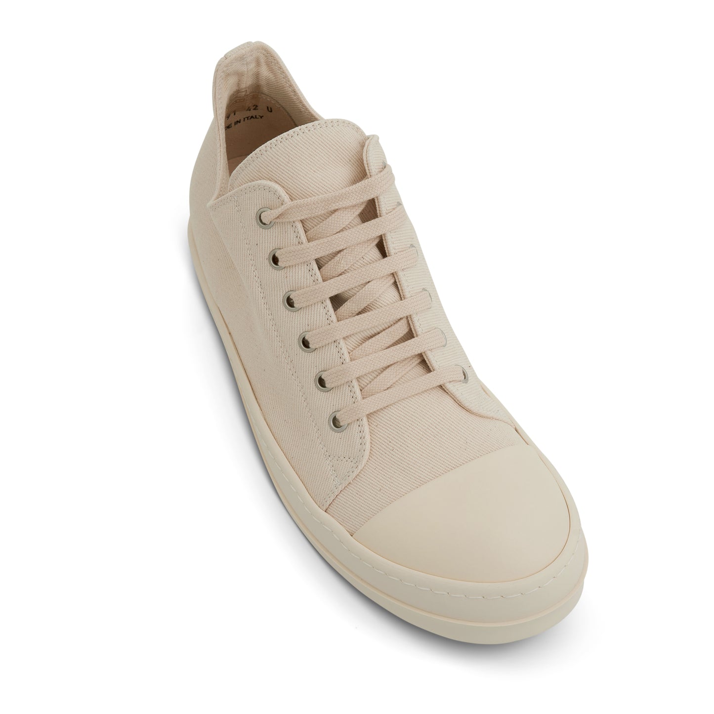 DRKSHDW Ramones Low Denim Sneaker in Natural/Milk