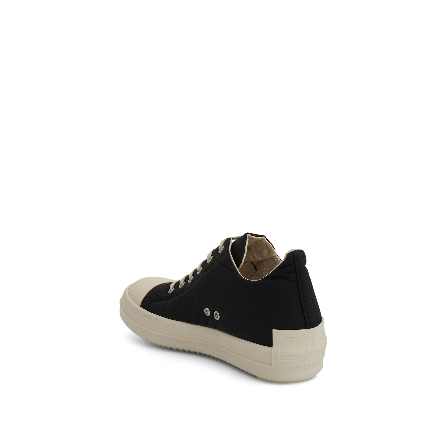 DRKSHDW Ramones Low Woven Sneaker in Black/Milk