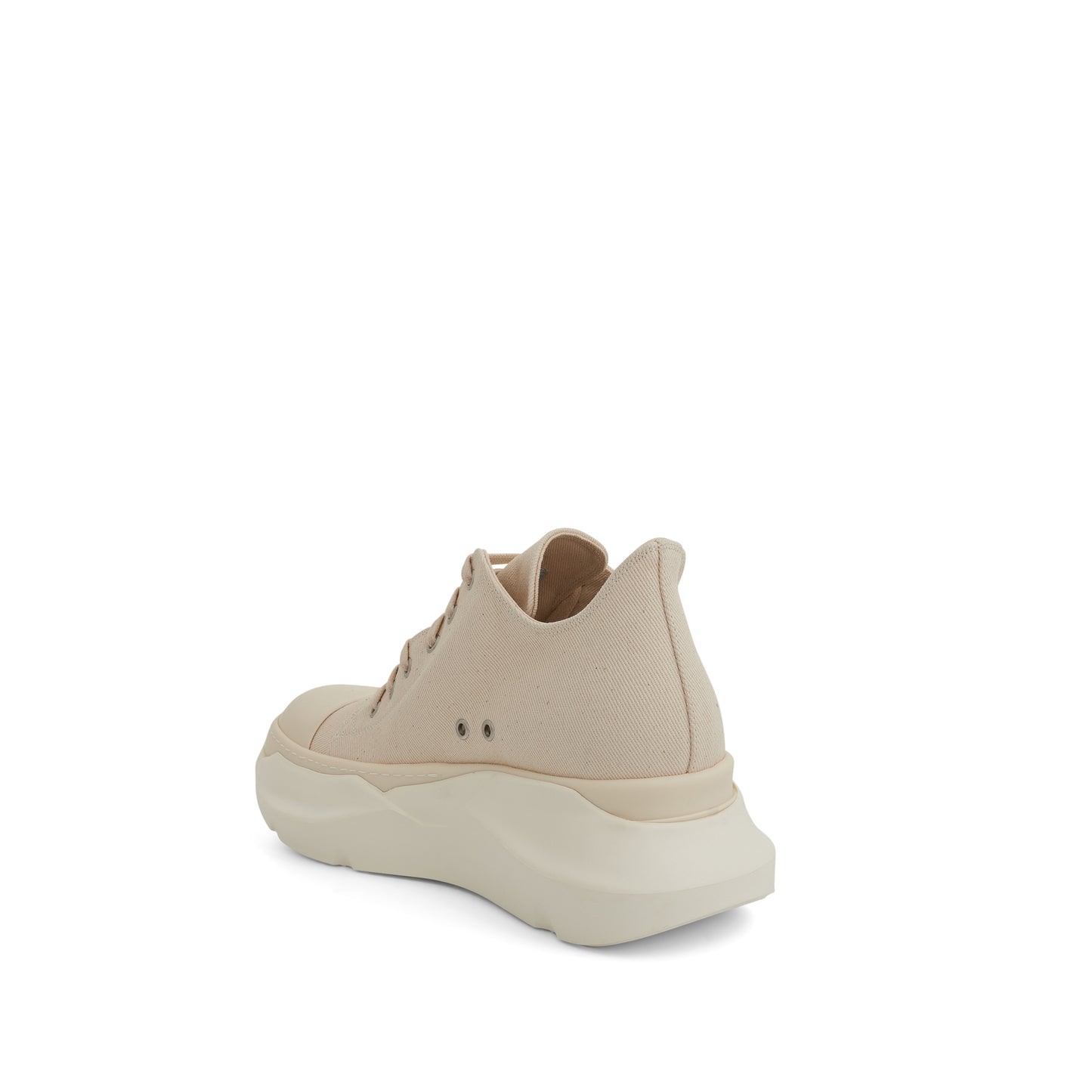 DRKSHDW Abstract Low Denim Sneakers in Natural/Milk