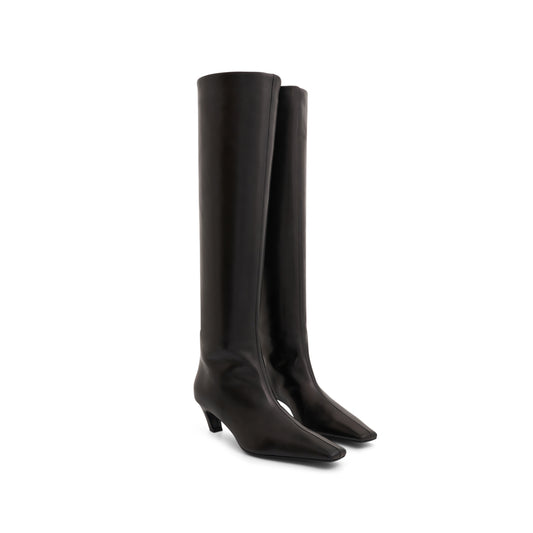 Davis Knee High Boot in Black