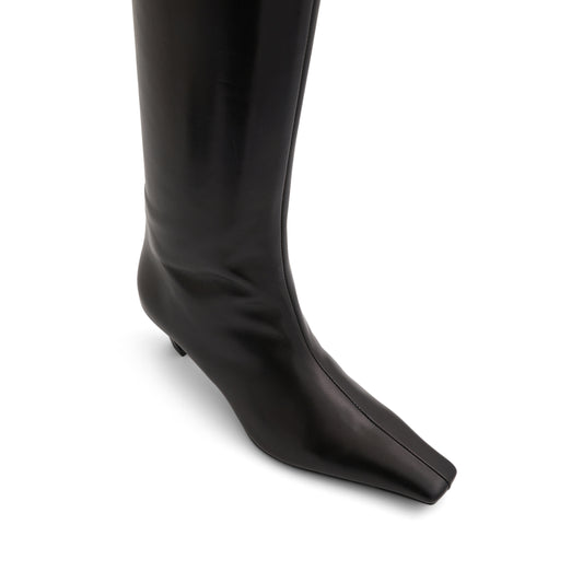 Davis Knee High Boot in Black