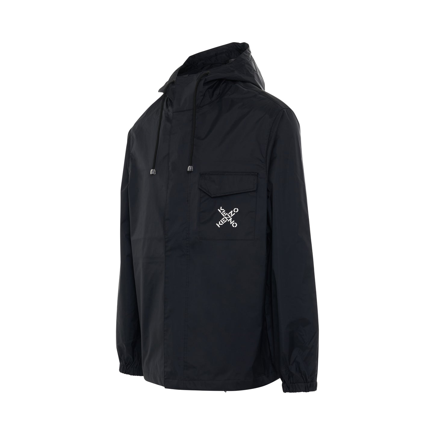 Kenzo Sport X Logo Jacket in Black