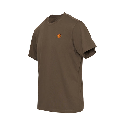 Tiger Crest T-Shirt in Bronze