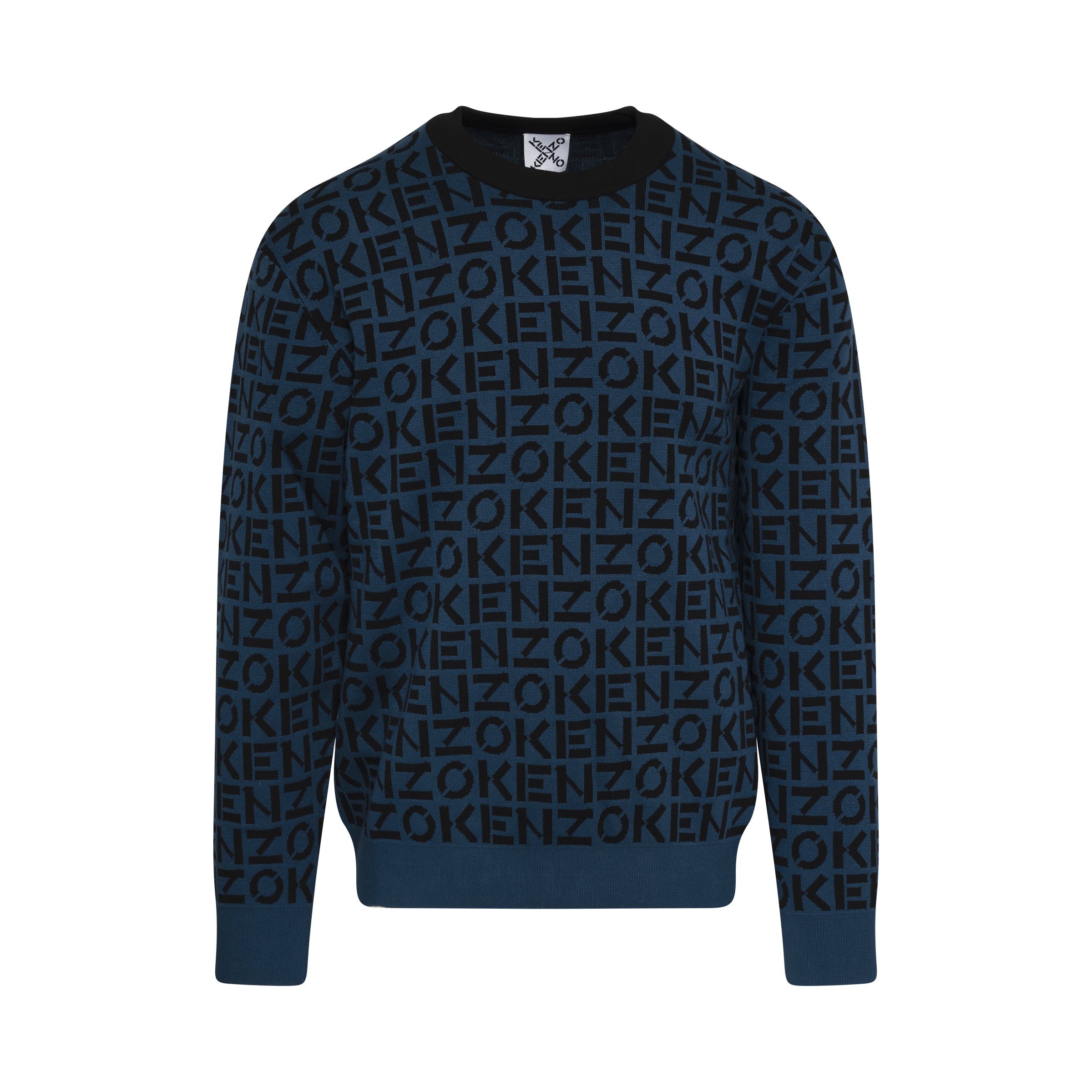 Monogram Jacquard Knitwear in Ink