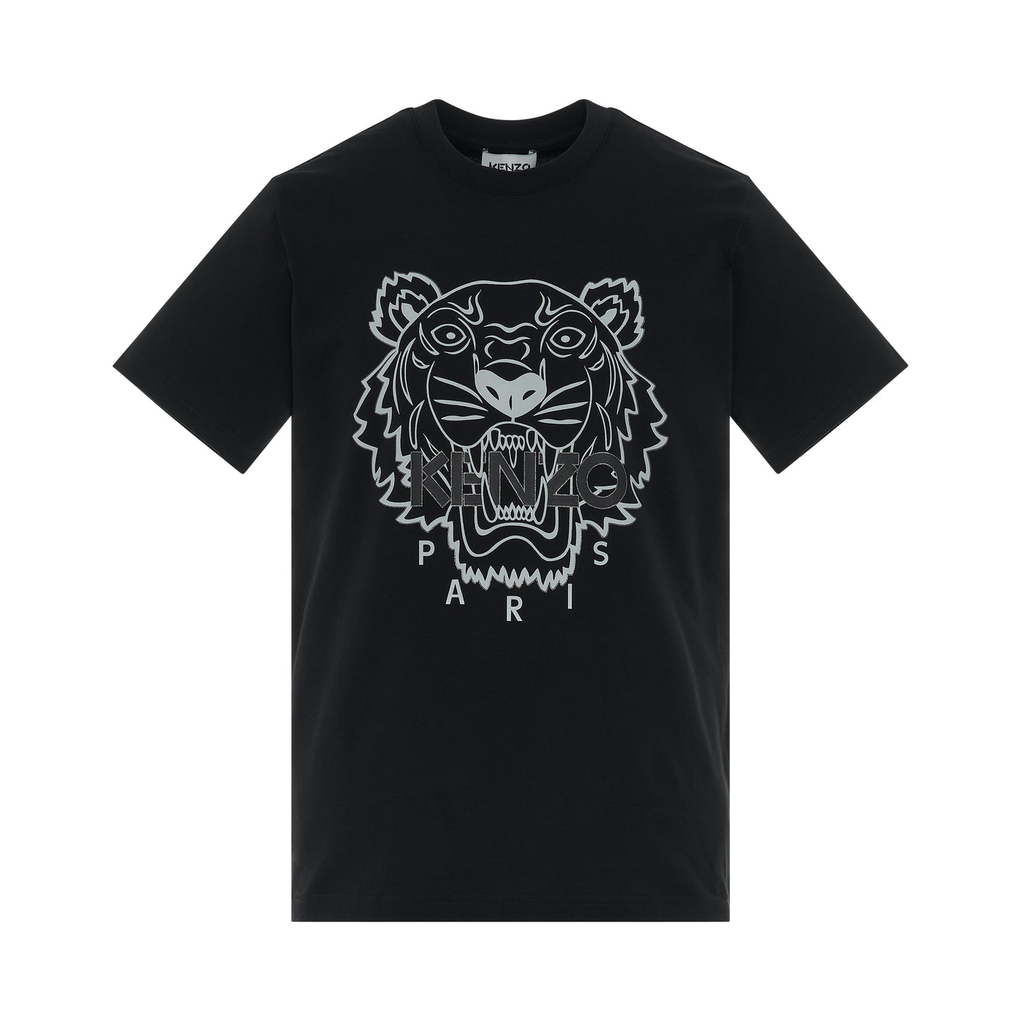 Iconic Tiger Printed T-Shirt In Black