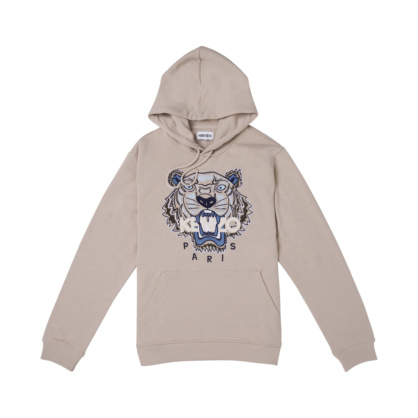 Iconic Tiger Hoodie in Sand