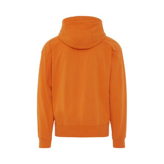 Graphic Oversize Hoodie in Poppy