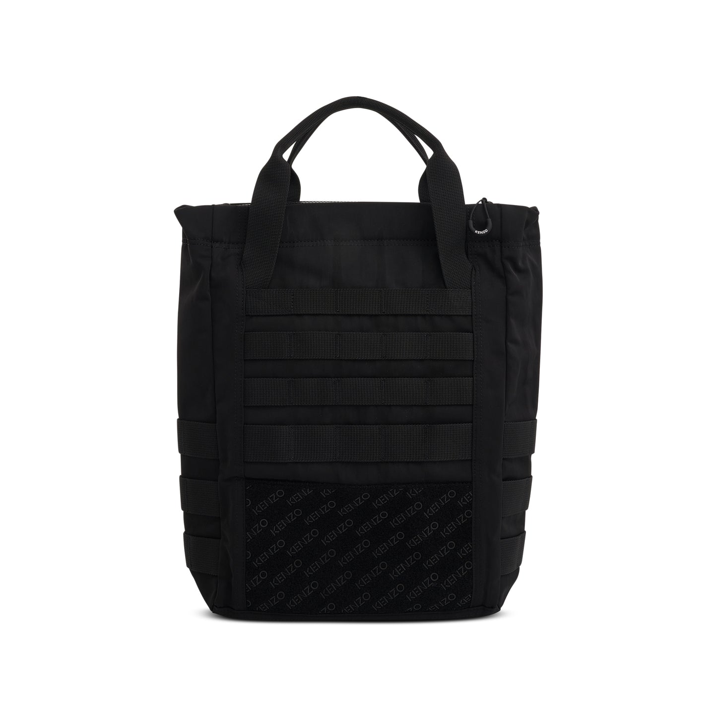 Jungle Shopper/Tote Bag in Black