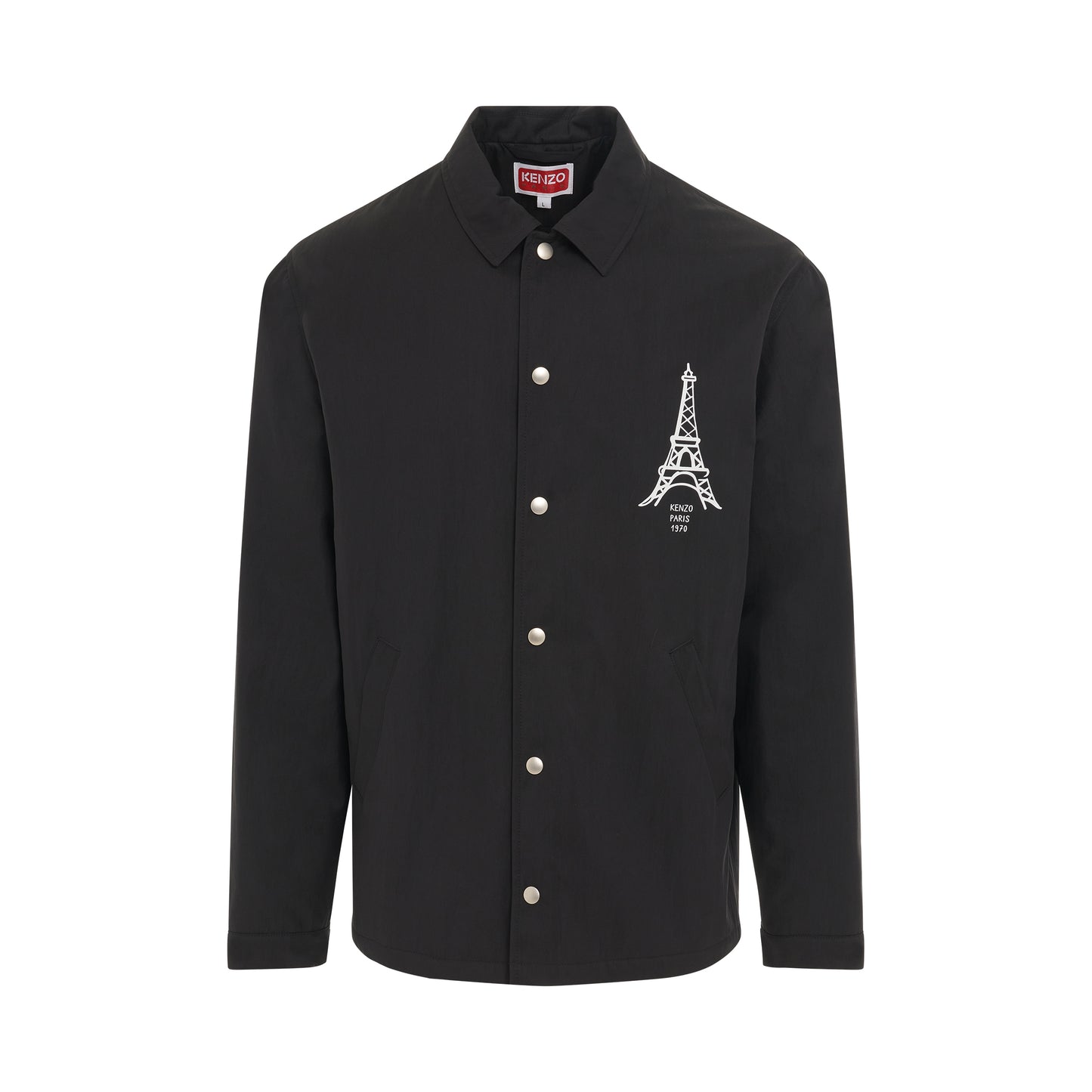 Paris-Japan Coach Jacket in Black