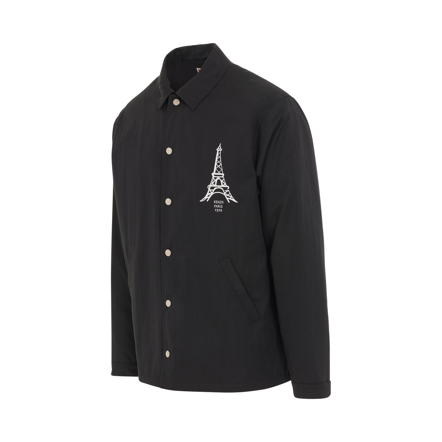 Paris-Japan Coach Jacket in Black