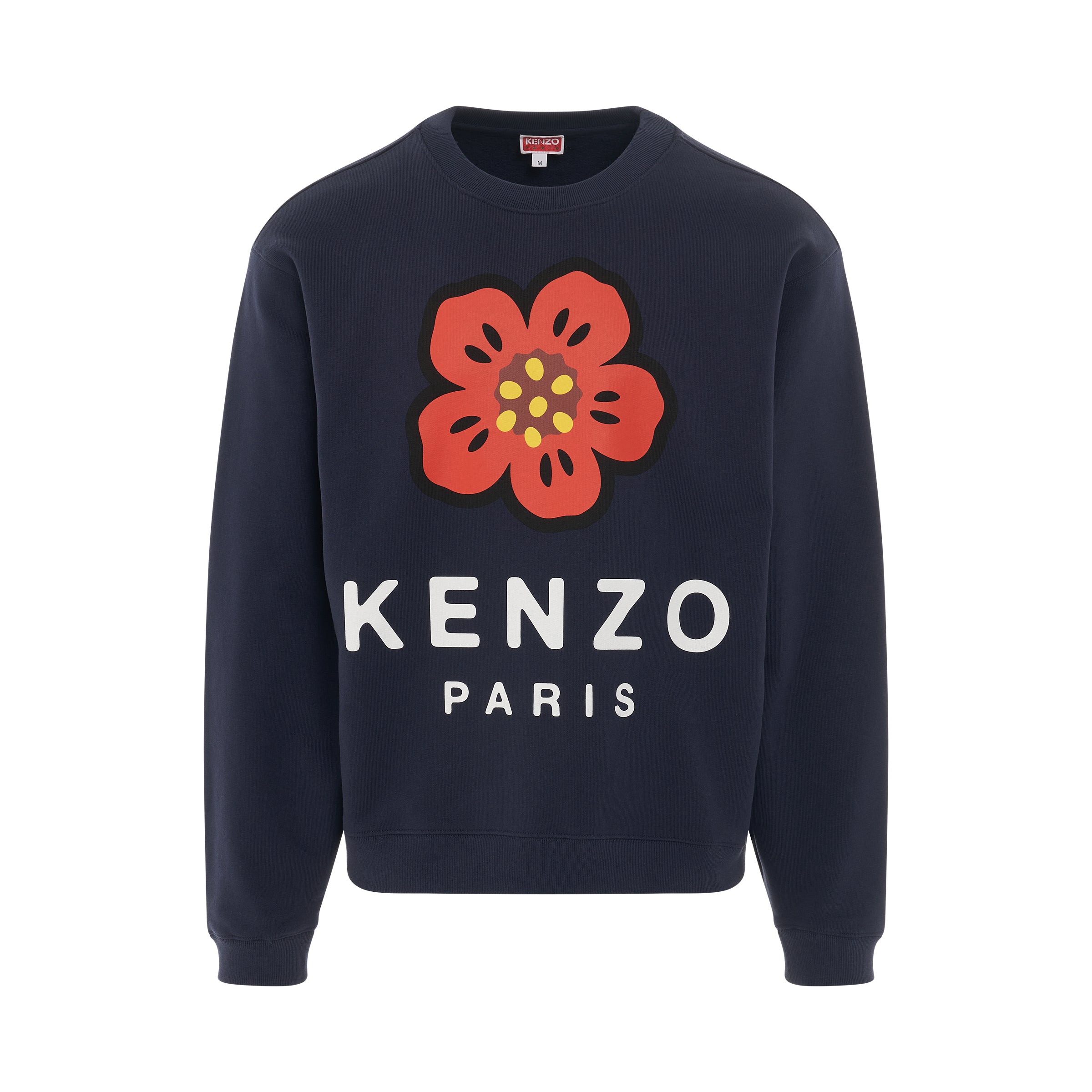 Boke Flower Classic Sweatshirt in Midnight Blue