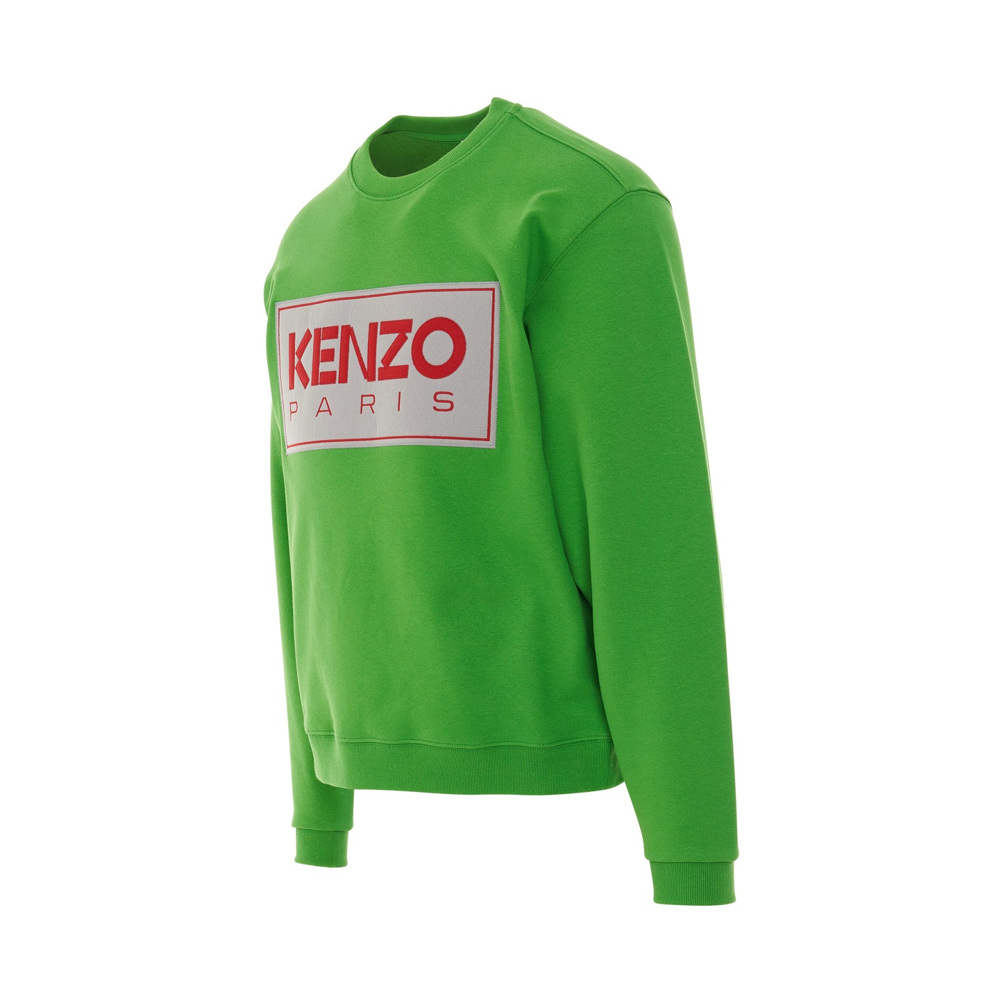 Classic Paris Logo Sweatshirt in Grass Green