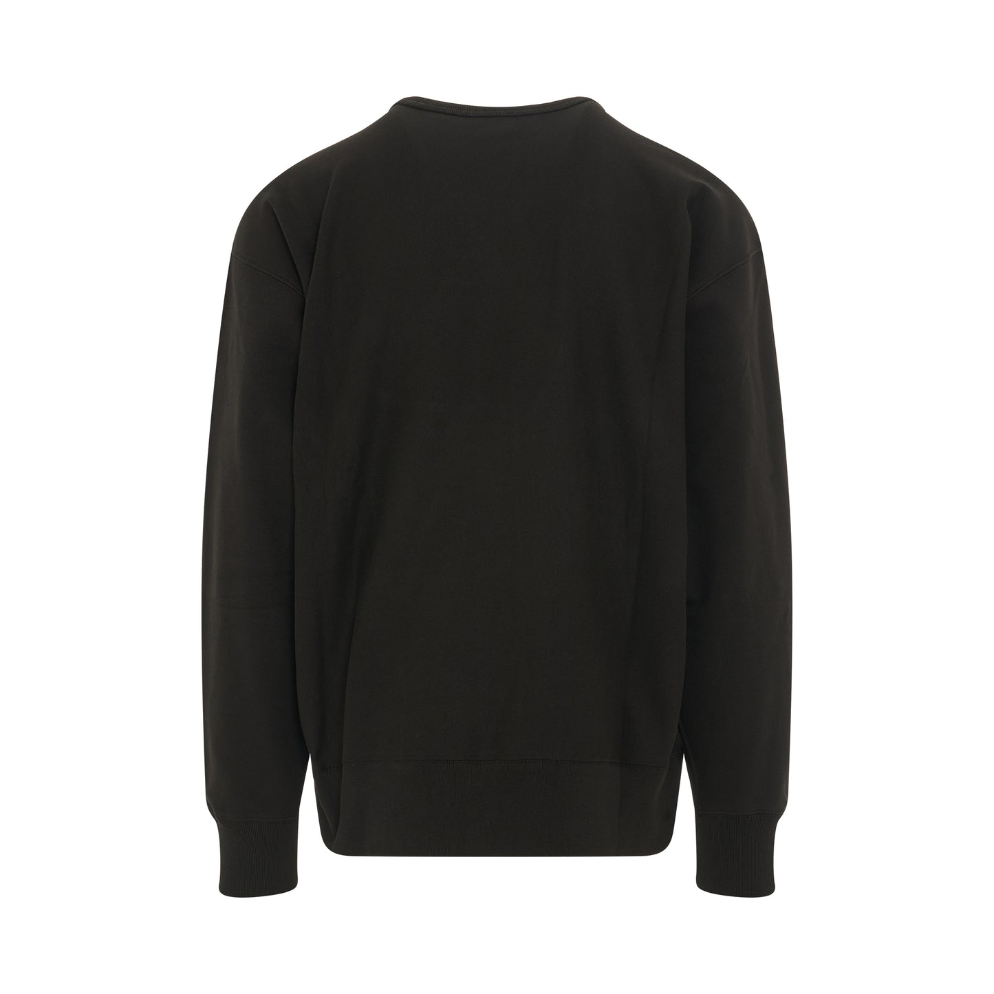 Tiger Tail K Crest Oversize Sweatshirt in Black