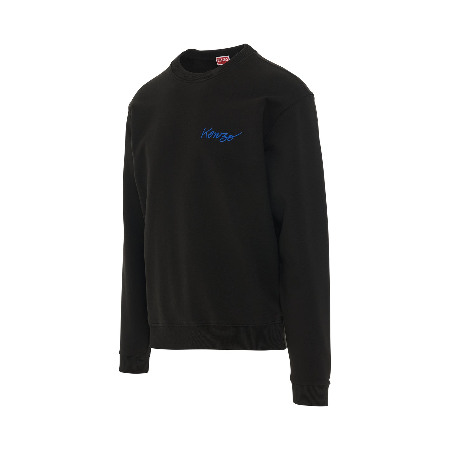 Poppy Print Sweatshirt in Black