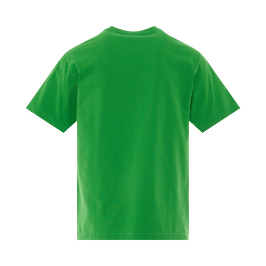 Paris Logo Classic T-Shirt in Grass Green