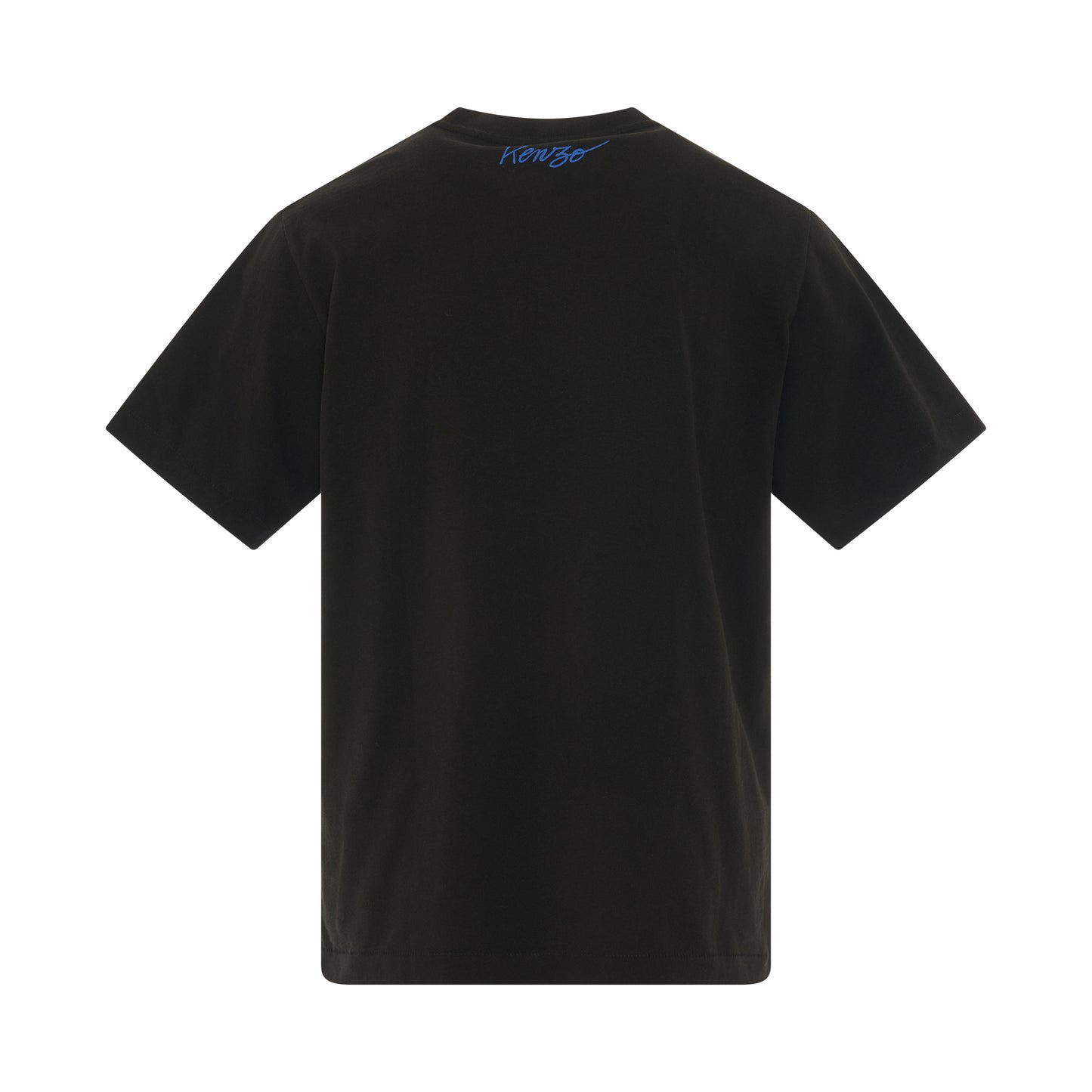 Poppy Print T-Shirt in Black