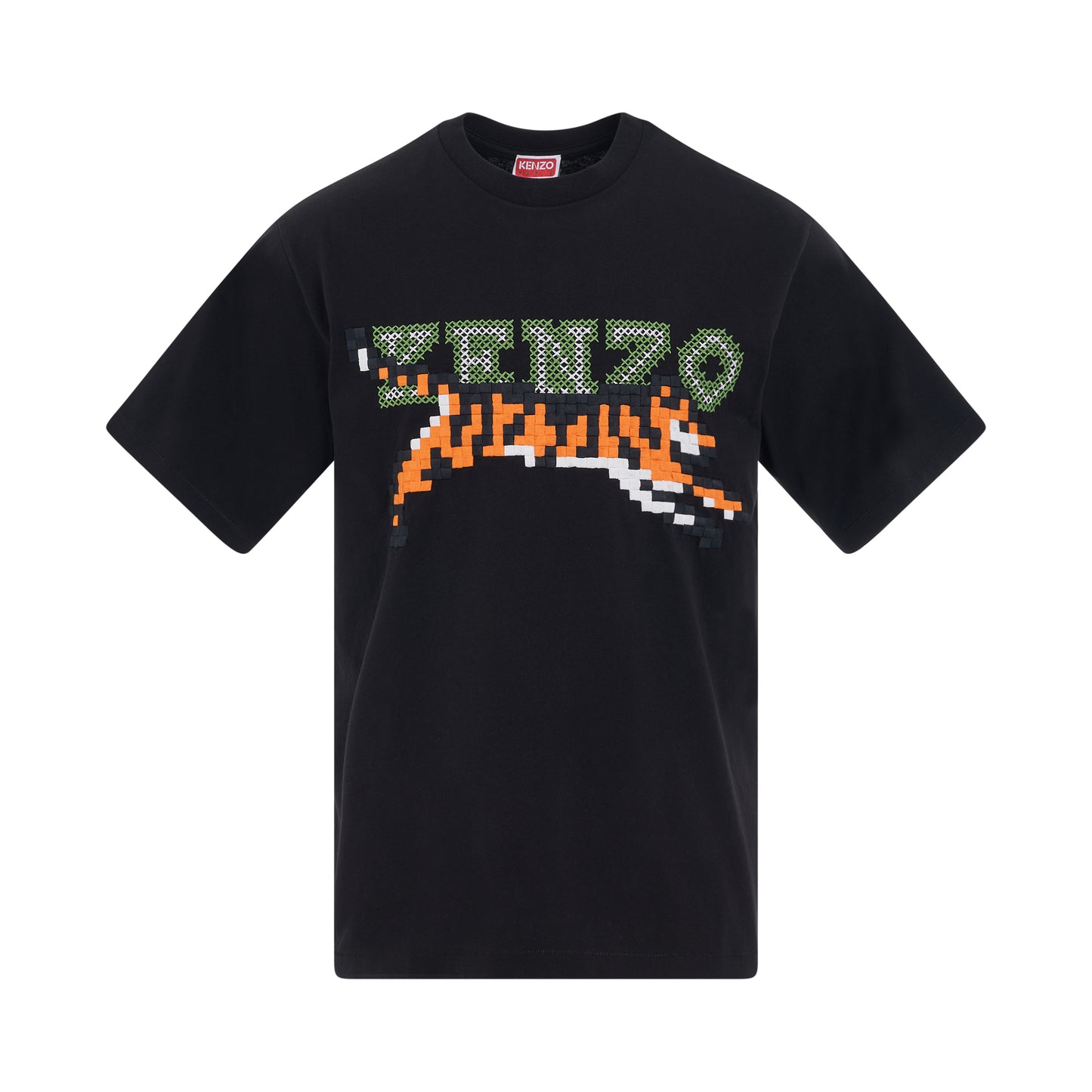 Pixel Oversize T-Shirt in Black