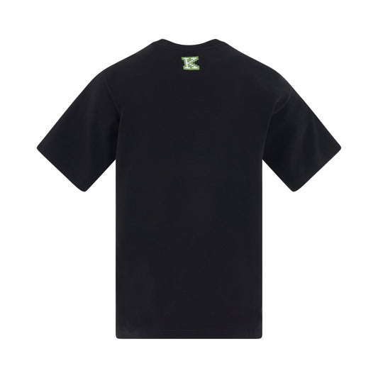 Pixel Oversize T-Shirt in Black