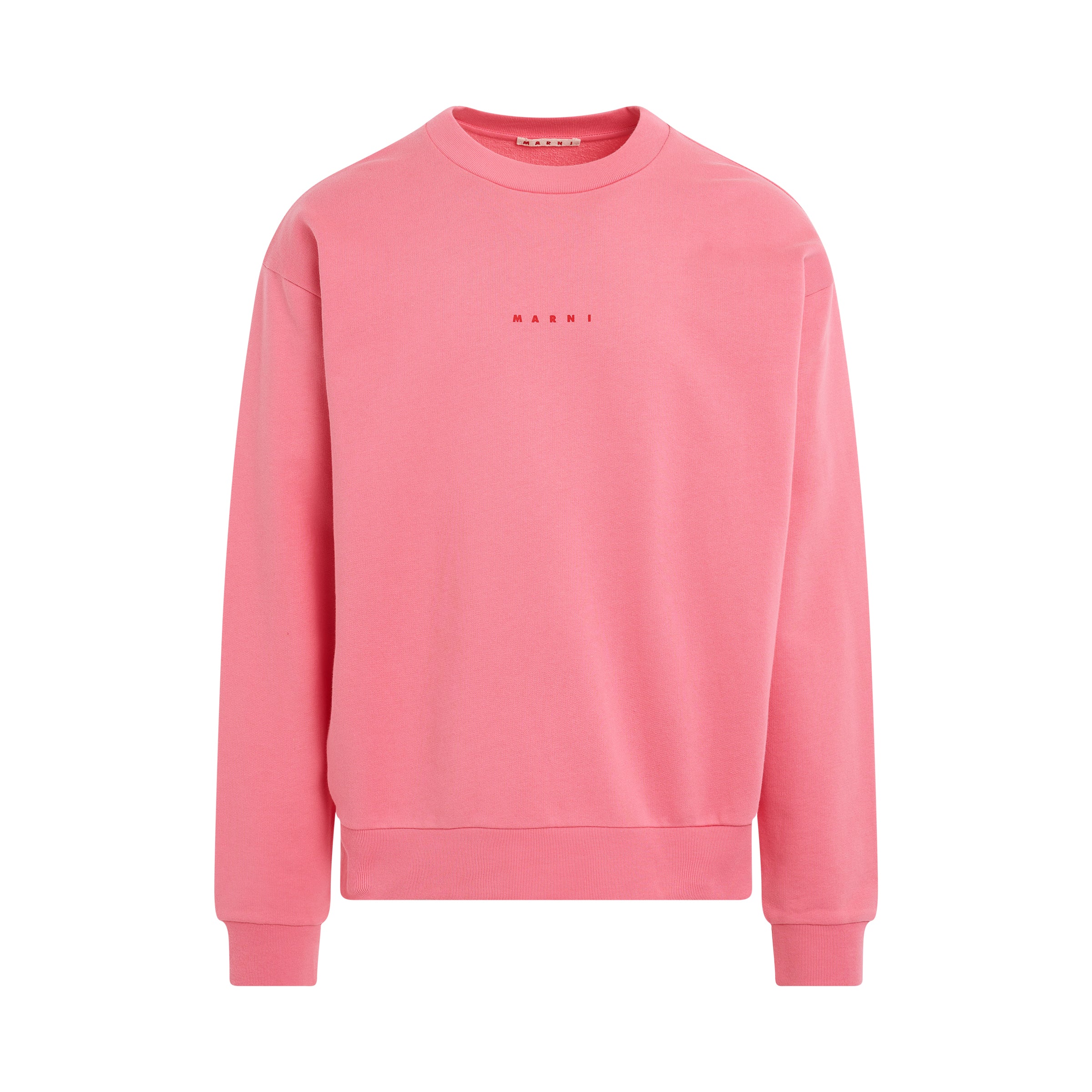 Classic Chest Logo Sweatshirt in Pink Candy