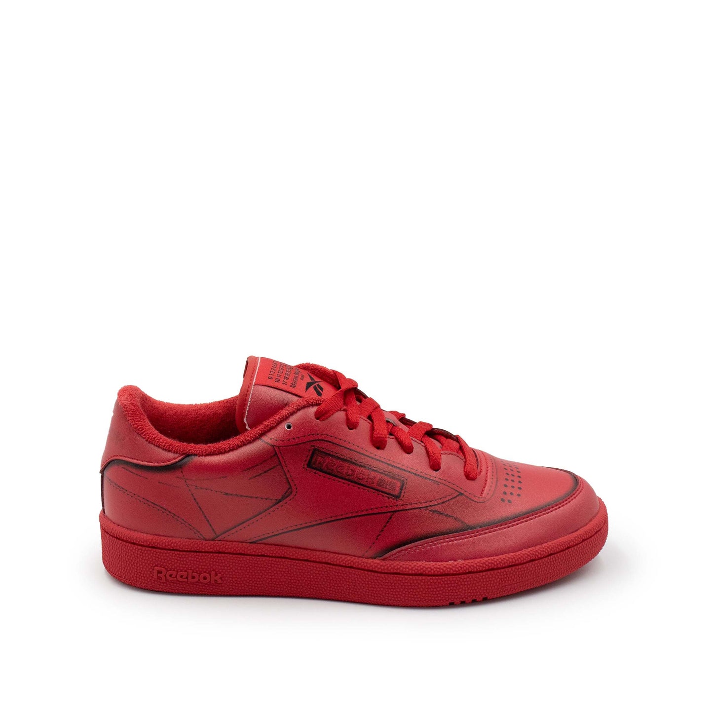 Reebok x Maison Margiela Project 0 CC Tl Sneaker in Red