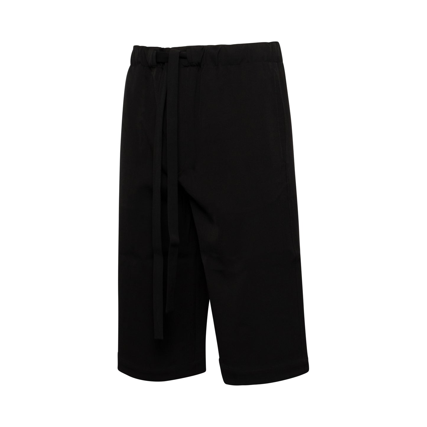 Drawstring Shorts in Black