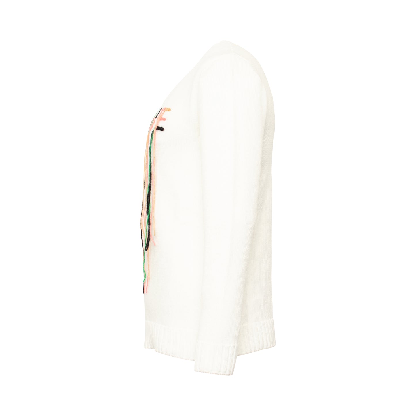 Loewe Stitch Sweater in White
