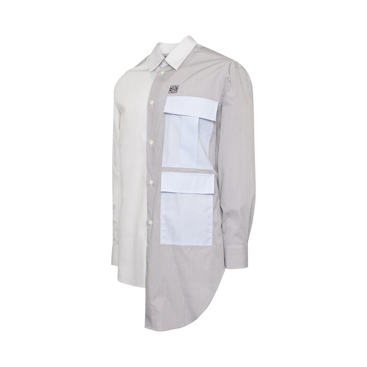 Loewe Patchwork Shirt in White
