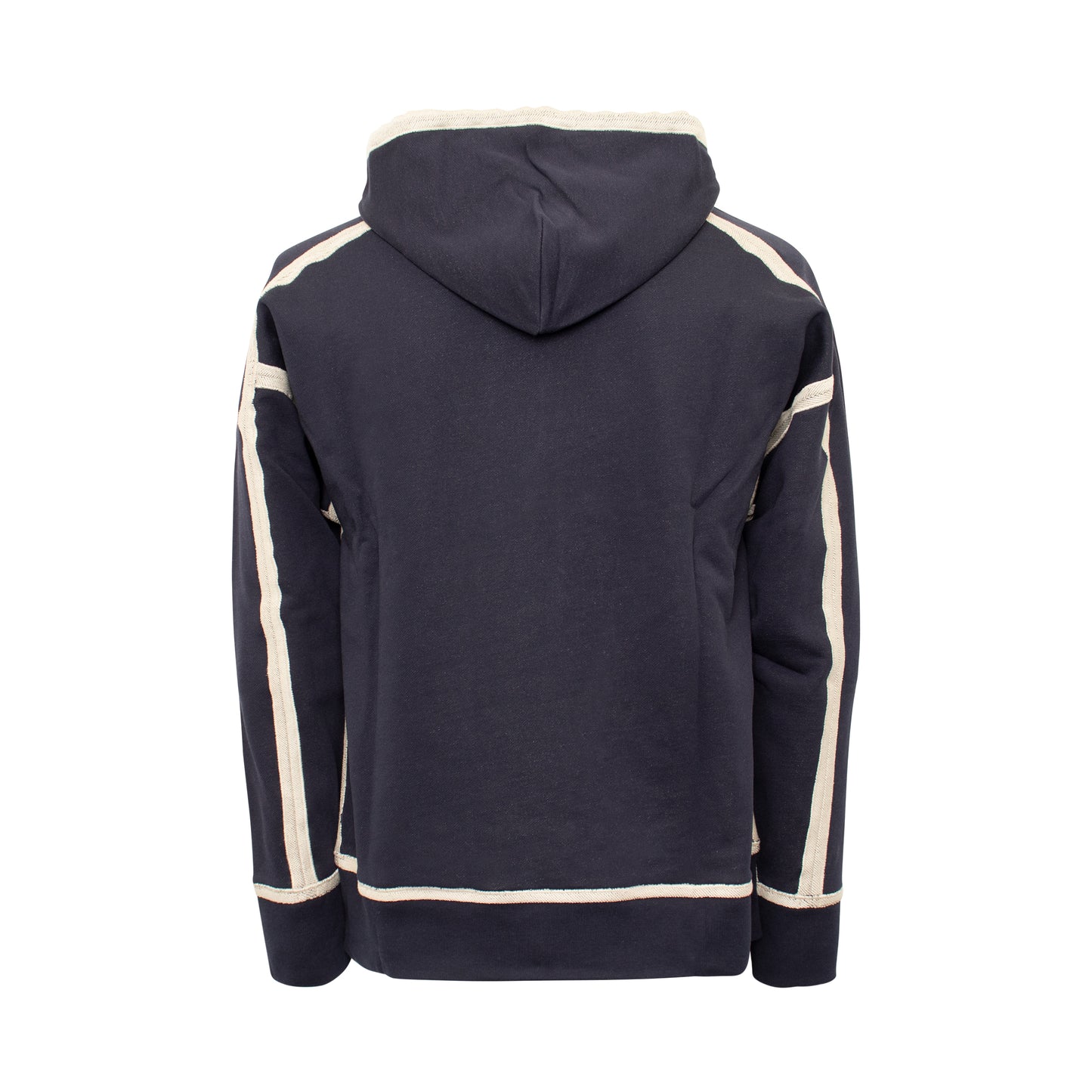 Anagram Embroidered Hoodie in Navy