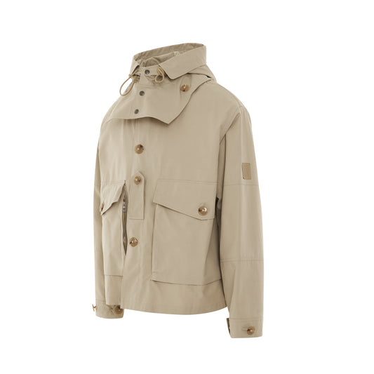 Parachute Jacket in Stone Grey