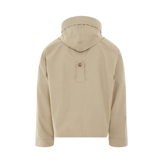 Parachute Jacket in Stone Grey