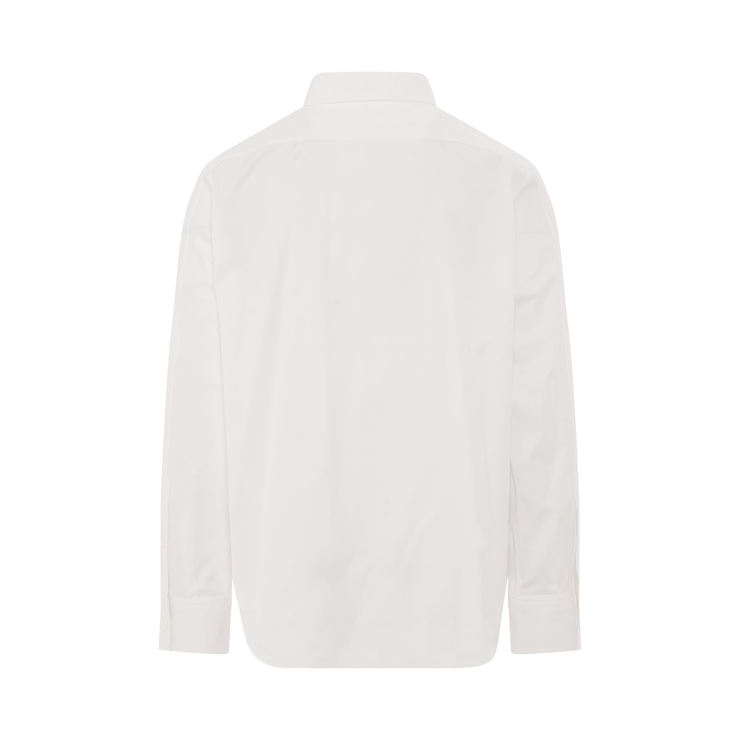 Anagram Debossed Shirt in White