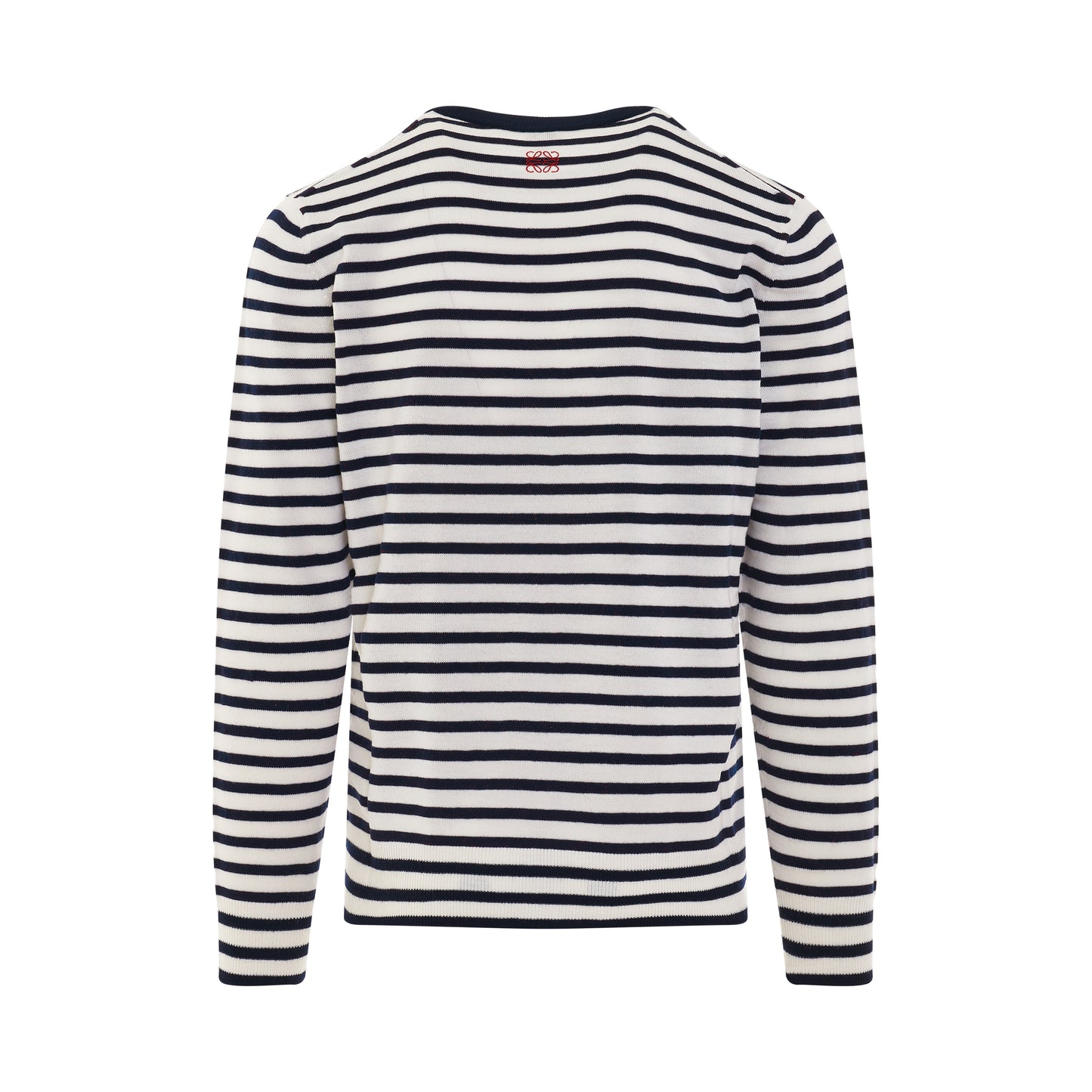 Striped Sweater in Navy/White