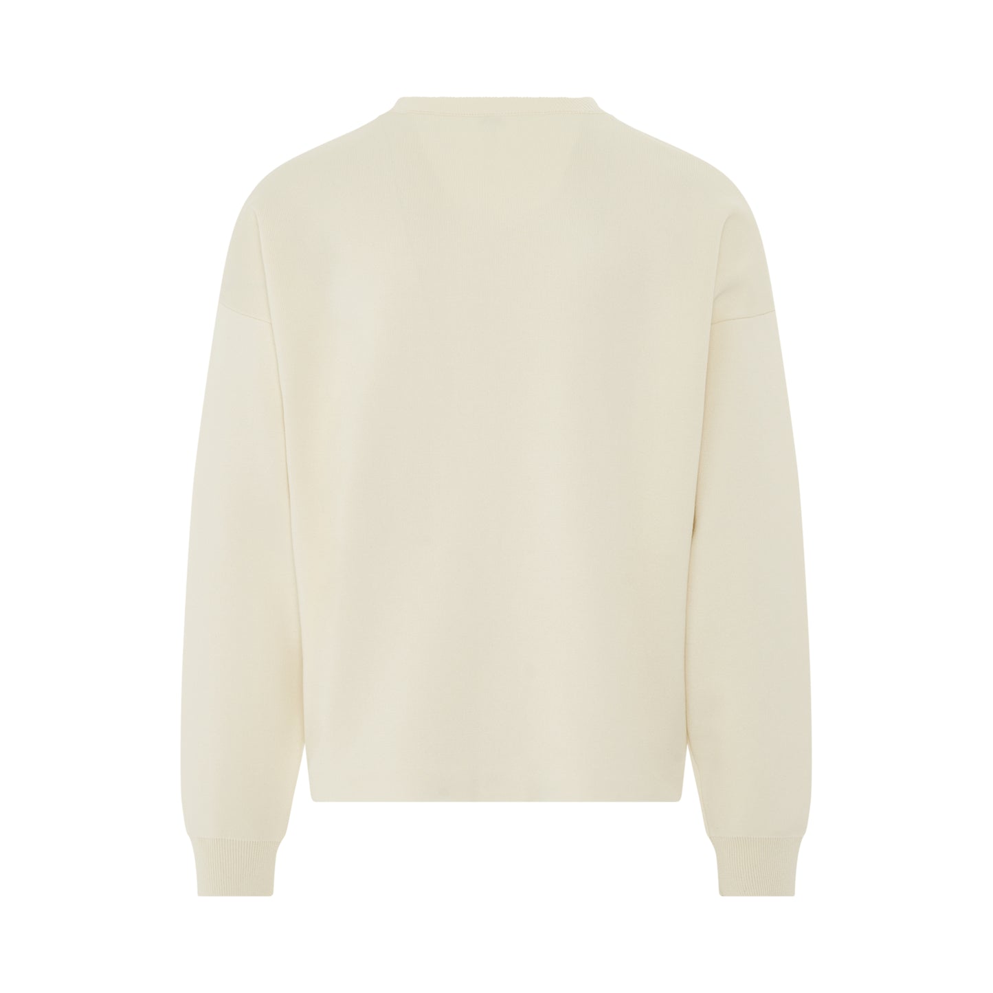 Anagram Pocket Sweater in Soft White