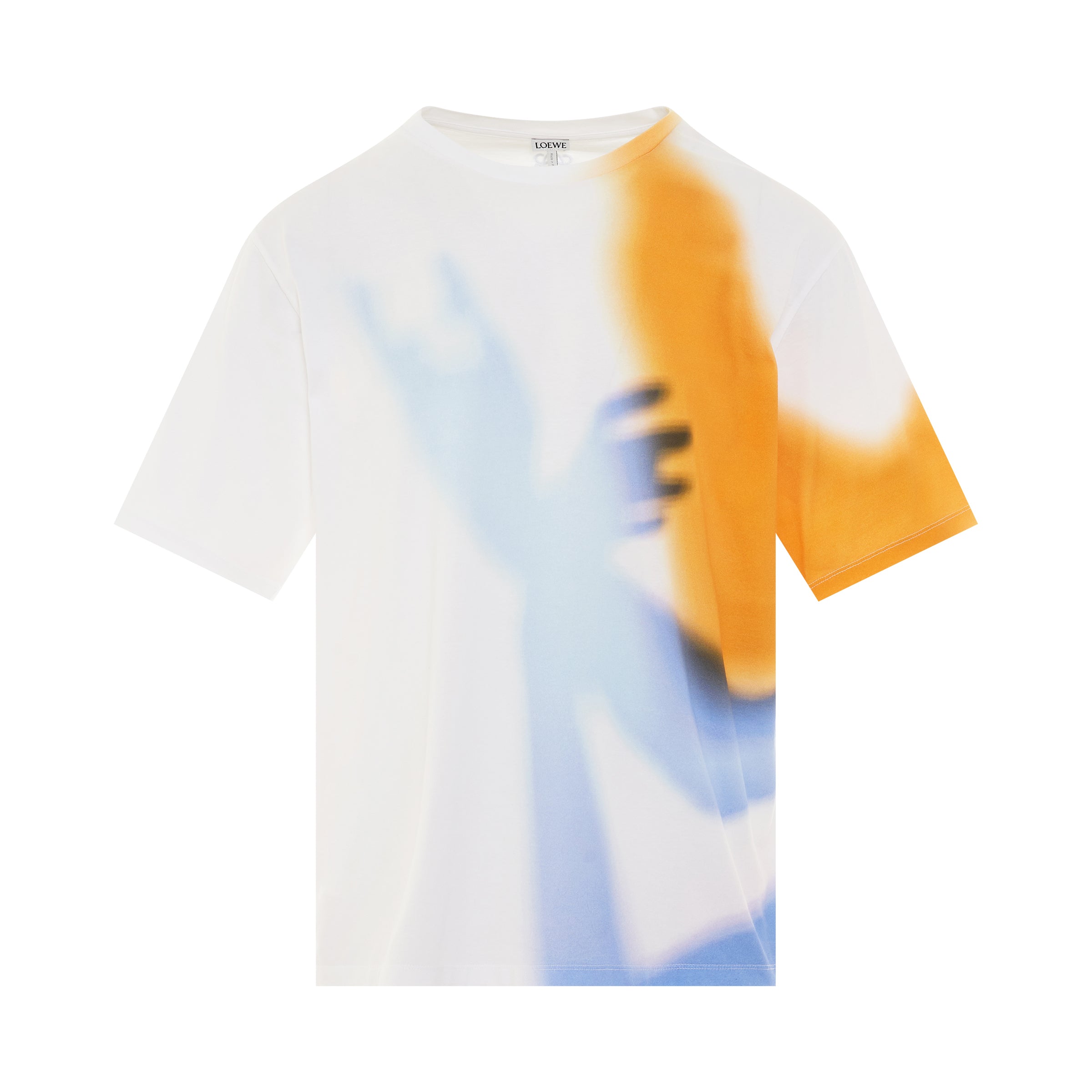 Shadows Print T-Shirt in White