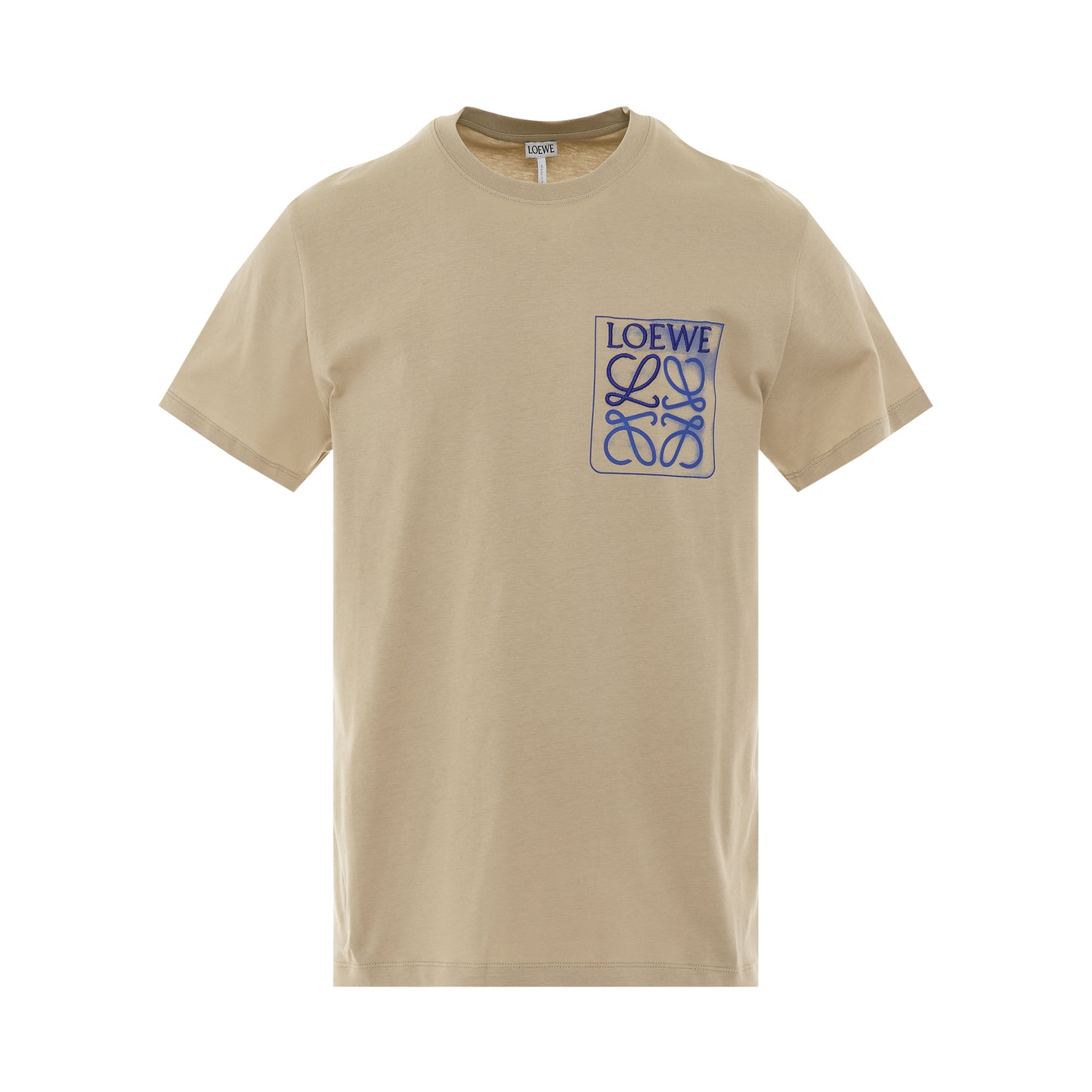 Anagram Fake Pocket T-Shirt in Stone Grey