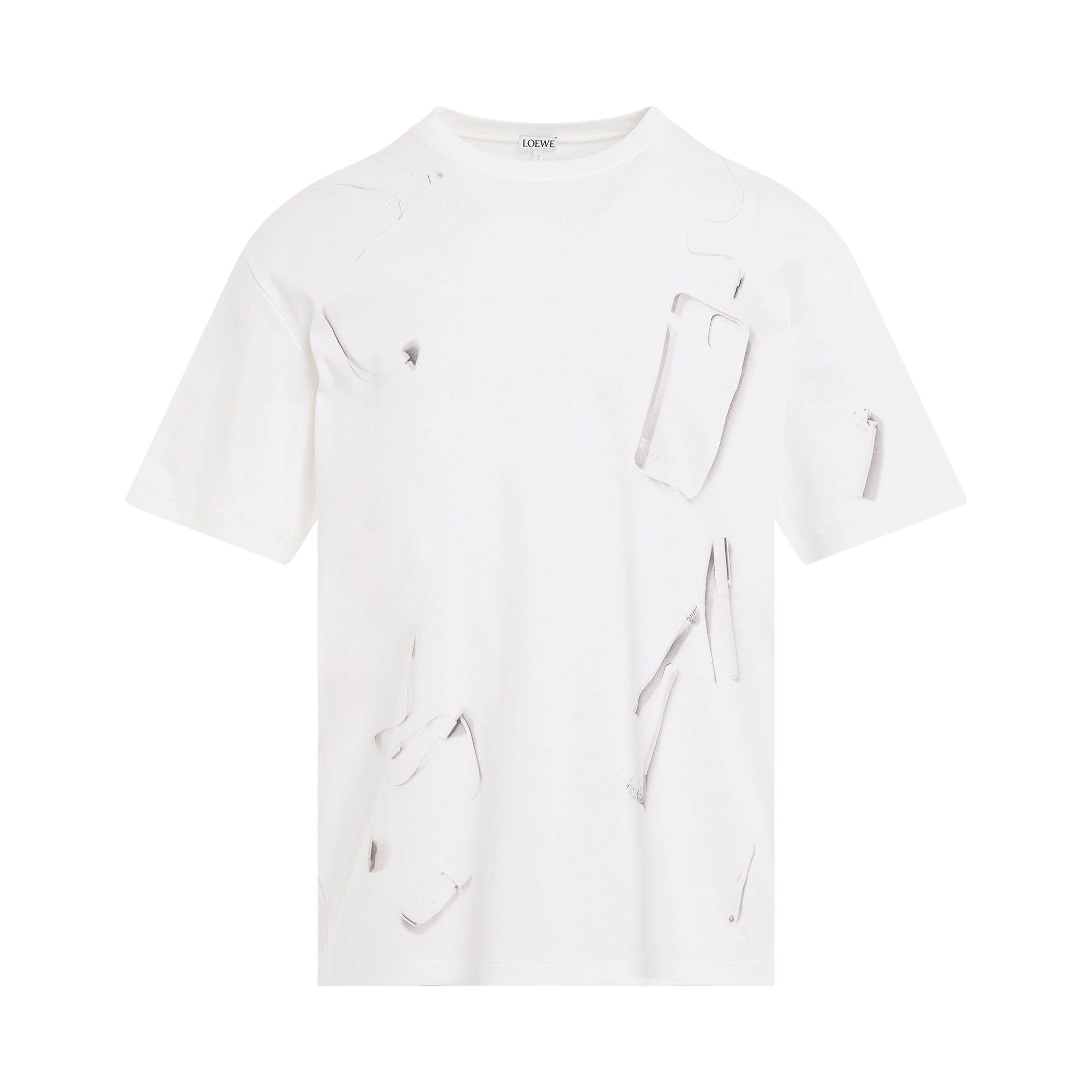 Objects Cotton T-Shirt in White