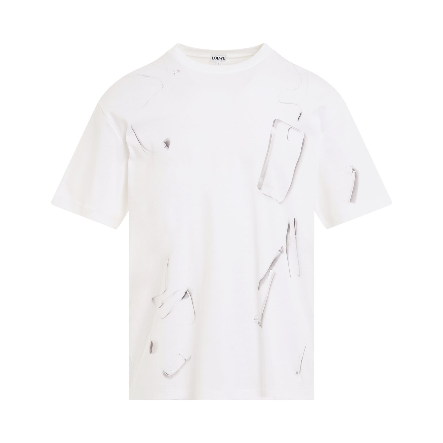 Objects Cotton T-Shirt in White