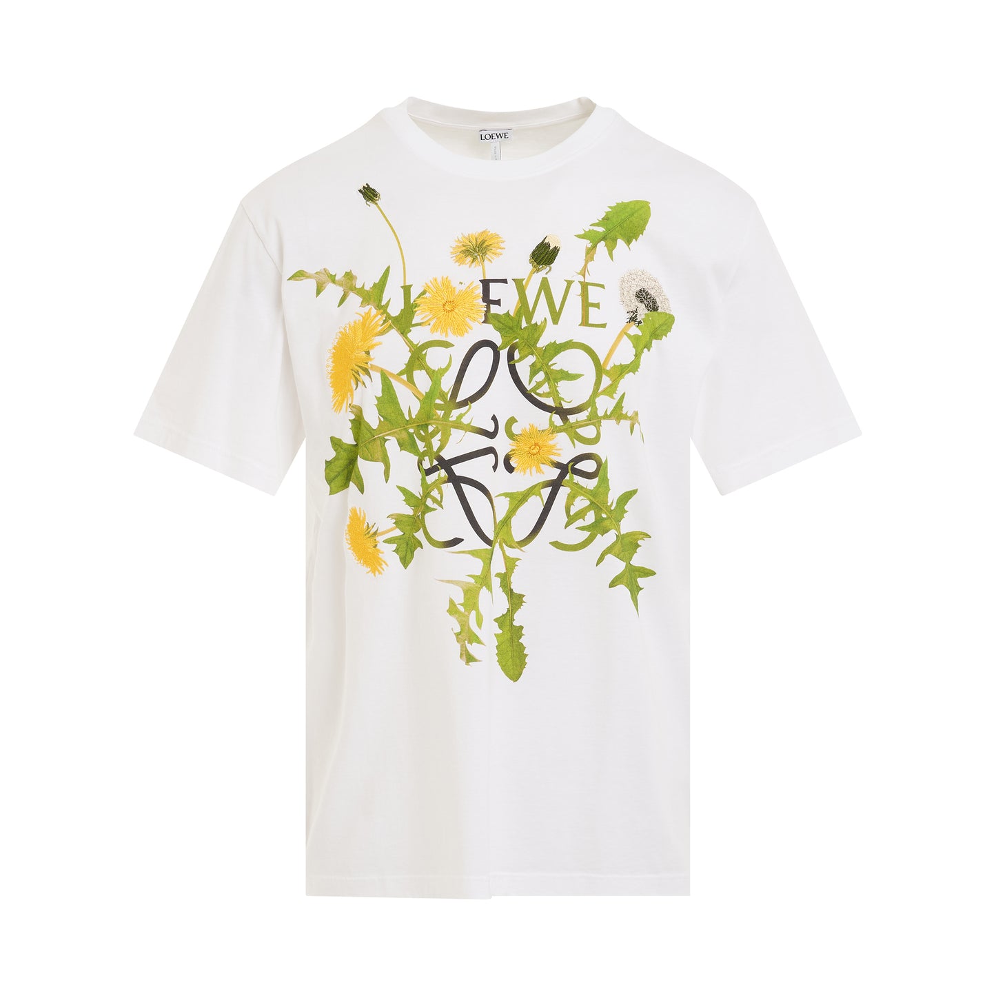 Anagram Flowers T-Shirt in White