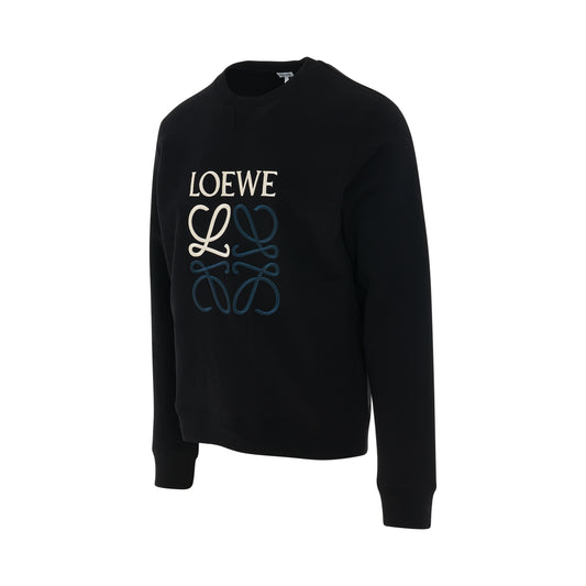 Anagram Sweatshirt in Black