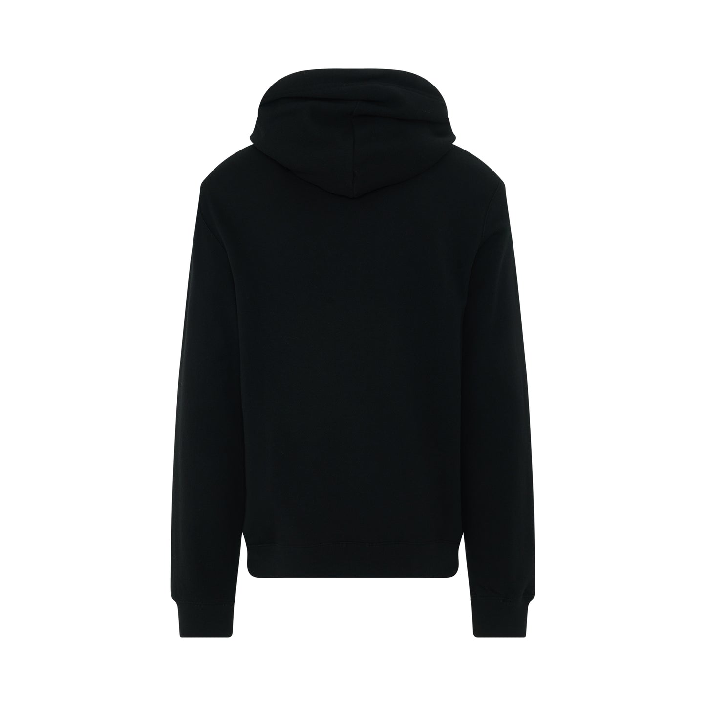 Anagram Tonal Hoodie in Black