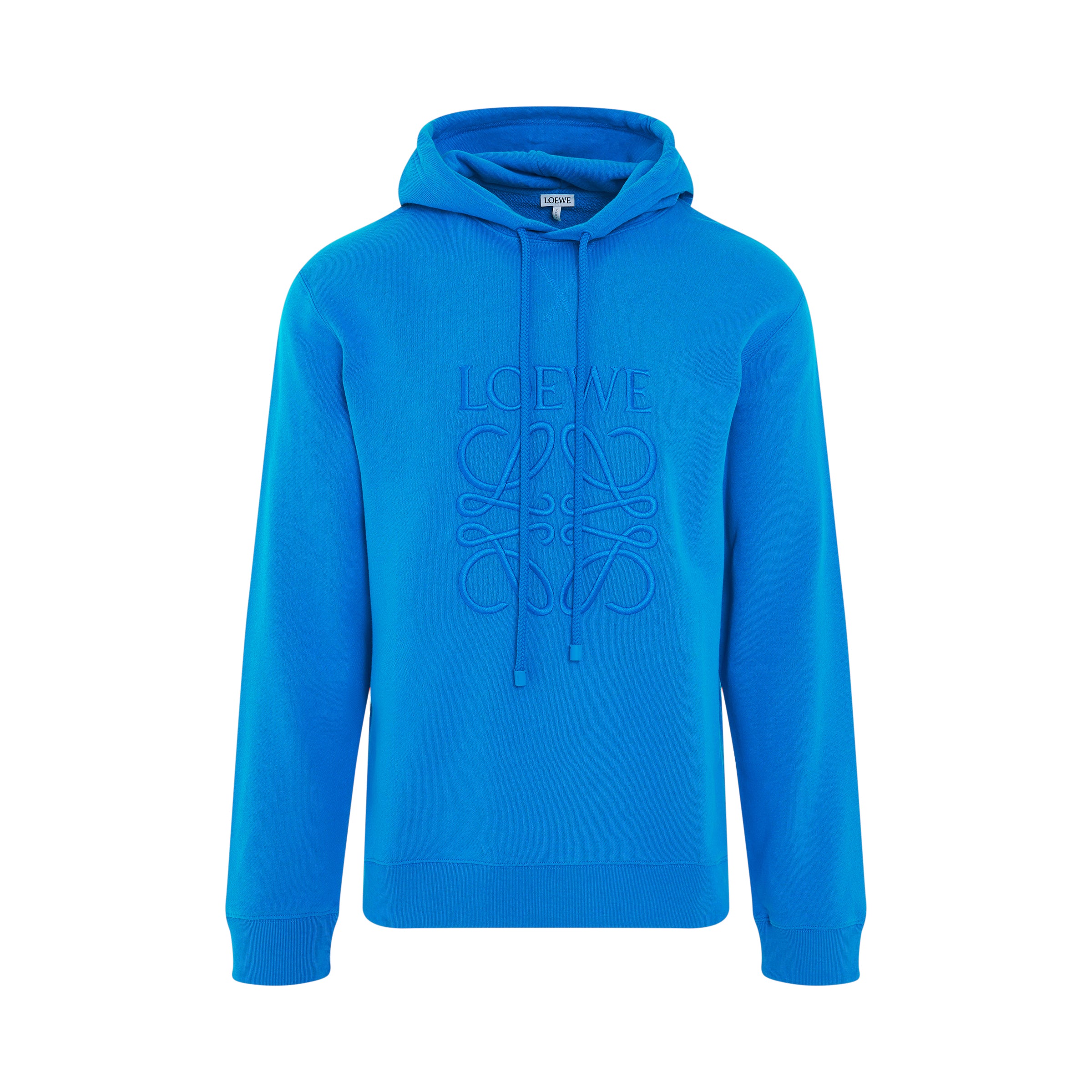 Anagram Jacquard Fleece Jacket in Blue - Loewe