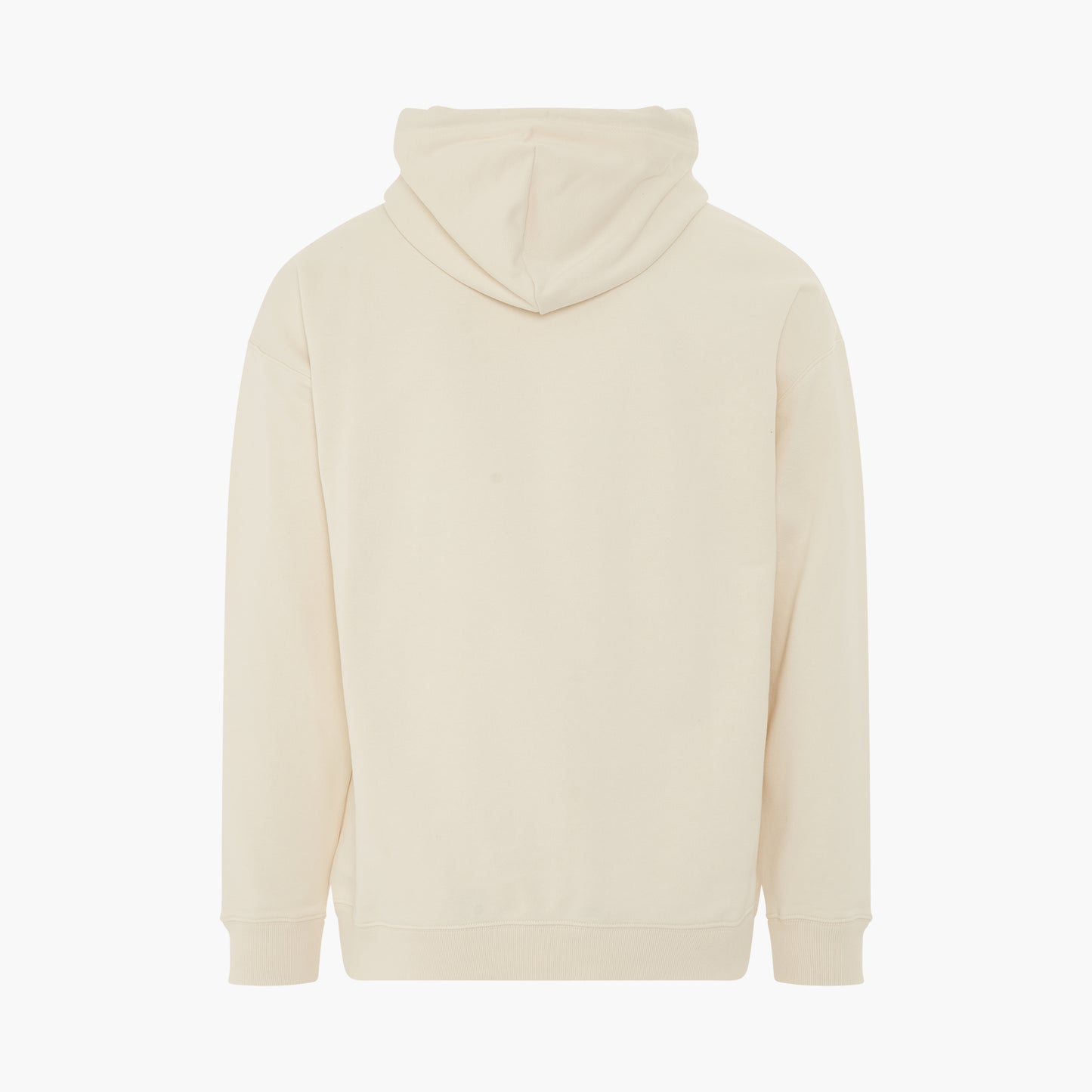 Patch Pocket Hoodie in White Ash