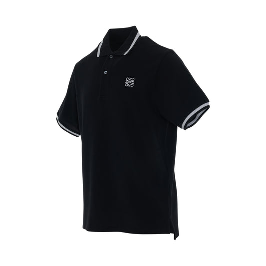 Logo Anagram Polo in Black