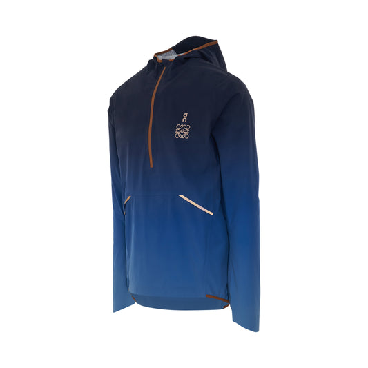 Loewe x ON Waterproof Anorak Jacket in Gradient Blue