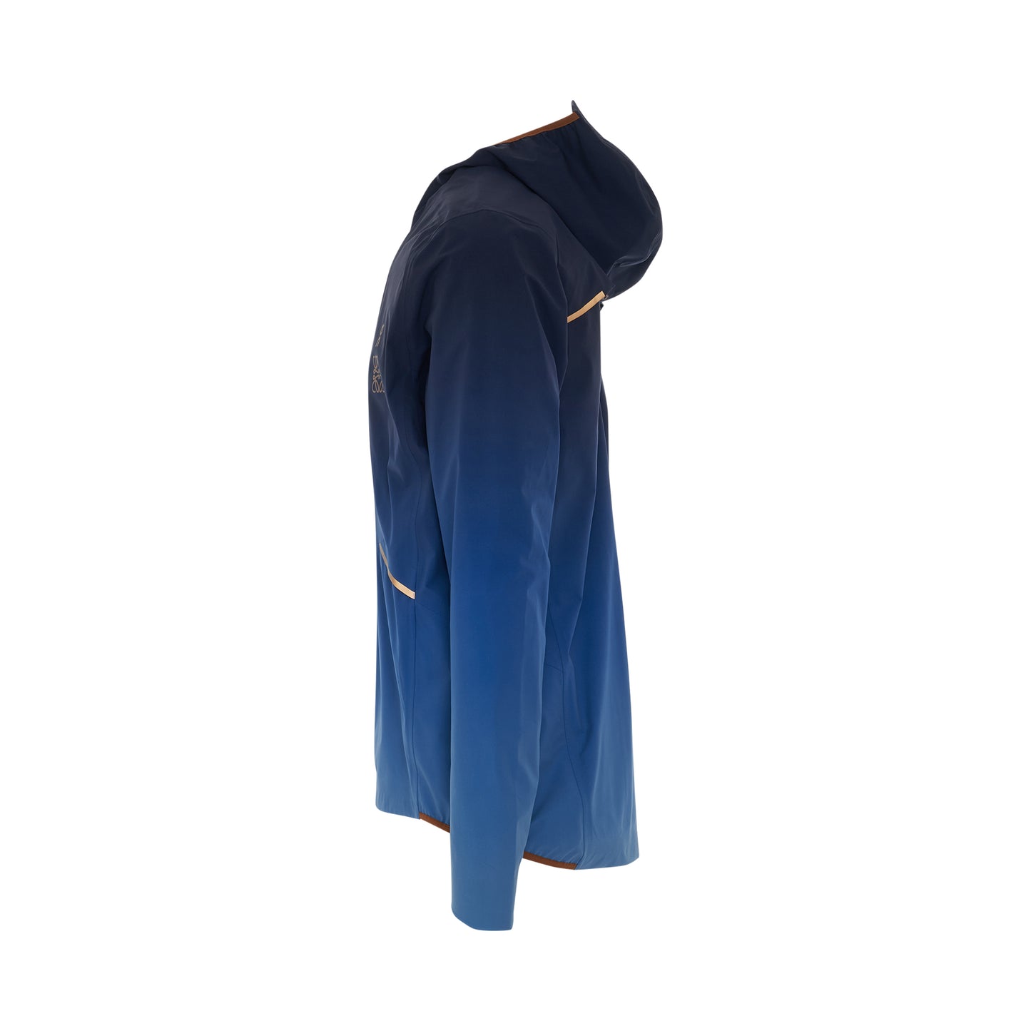 Loewe x ON Waterproof Anorak Jacket in Gradient Blue