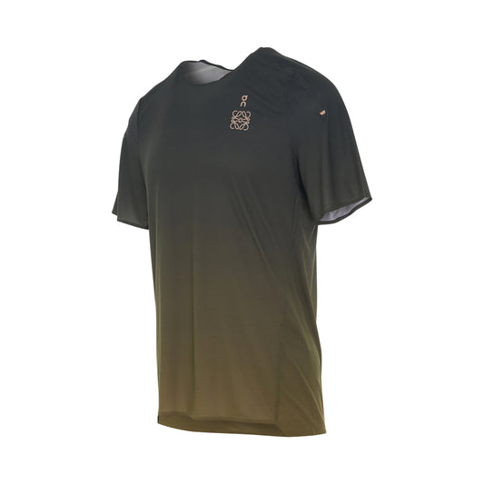 Loewe x ON Performance T-Shirt in Gradient Khaki