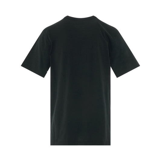 Heron BW Oversized T-Shirt in Black