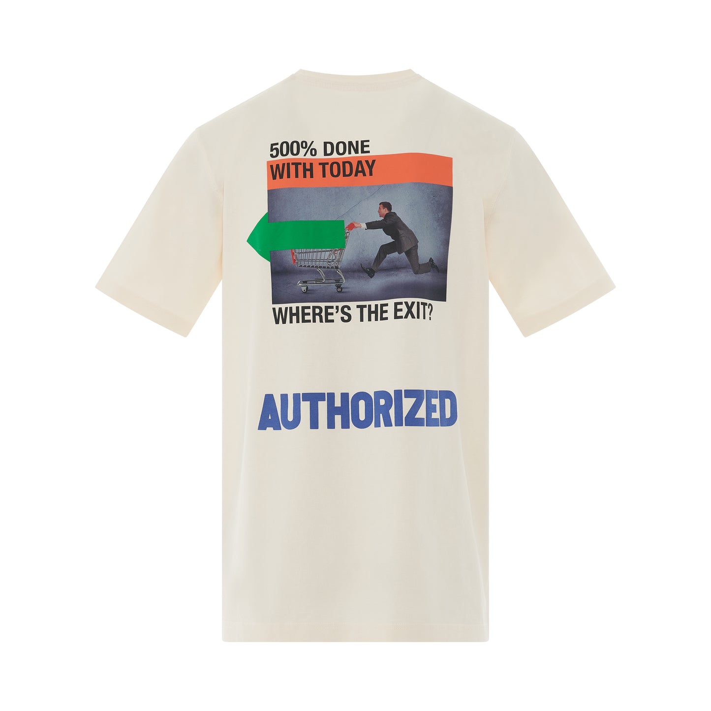A.F. Authorized Oversized T-Shirt in White